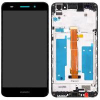 [f2225] TOUCH SCREEN DISPLAY PER HUAWEI Y6 ll / HONOR 5A CON FRAME NERO