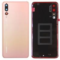 [f2310] COPRIBATTERIA BACK COVER PER HUAWEI P20 PRO ORIGINAL PINK