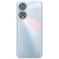 [f2399] COPRIBATTERIA BACK COVER PER HUAWEI HONOR X7 ORIGINAL CON CAMERA FRAME SILVER