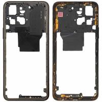 [f2438] FRAME B CON TASTO VOLUME PER HUAWEI HONOR 70 LITE RBN-NX1 NERO