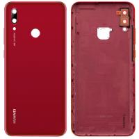 [f2485] COPRIBATTERIA BACK COVER PER HUAWEI P SMART 2019 ORIGINAL ROSSO