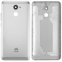 [f2486] COPRIBATTERIA BACK COVER PER HUAWEI Y7 PRIME 2017 SILVER