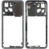 [f2513] FRAME B CON TASTO VOLUME PER HUAWEI HONOR X6 VNE-LX1 BLU