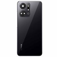 [f2695] COPRIBATTERIA BACK COVER PER HUAWEI HONOR X7A (RKY-LX2) ORIGINAL CON VETRO FOTOCAMERA NERO