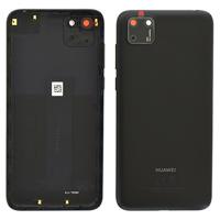 [f2754] COPRIBATTERIA BACK COVER PER HUAWEI Y5P 2020 ORIGINAL NERO