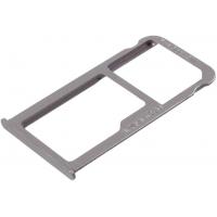 [f3249] CARRELLO SIM TRAY PER HUAWEI MATE 8 NERO