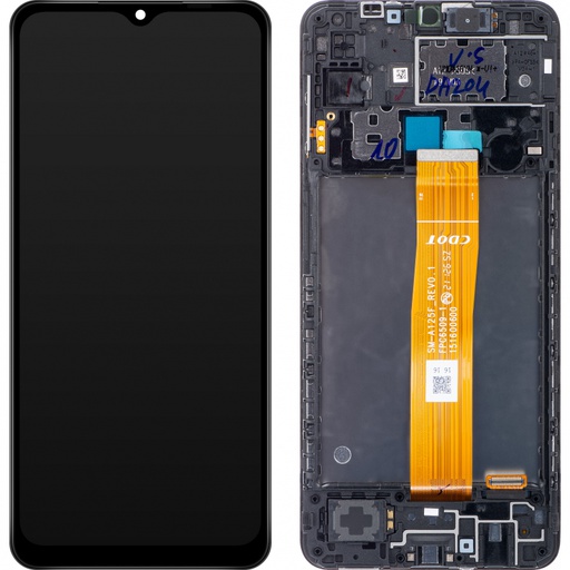 [b4452] TOUCH SCREEN DISPLAY PER SAMSUNG A12 A125 CON FRAME ASSEMBLATO