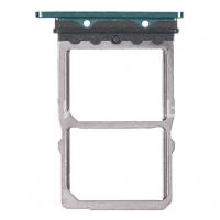 [f4690] CARRELLO SIM TRAY PER HUAWEI MATE 20 VERDE