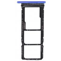 [f4702] CARRELLO SIM TRAY PER HUAWEI P40 LITE E AURORA BLU