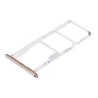 [f4880] CARRELLO SIM TRAY PER HUAWEI Y7 2018 GOLD