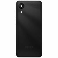 [b4525] COPRIBATTERIA BACK COVER PER SAMSUNG GALAXY A03 CORE 2021 A032 CON VETRO FOTOCAMERA + TASTO LATERALE NERO ORIGINALE