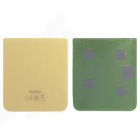 [b4884] COPRIBATTERIA BACK COVER PER SAMSUNG GALAXY Z FLIP 4 F721 GIALLO ORIGINALE