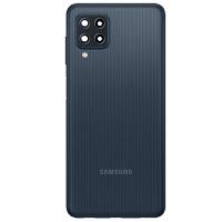 [b5481] COPRIBATTERIA BACK COVER PER SAMSUNG GALAXY M22 M225 CON VETRO FOTOCAMERA NERO ORIGINALE