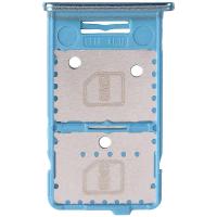 [b5556] CARRELLO SIM TRAY PER SAMSUNG GALAXY M31S M317 BLU