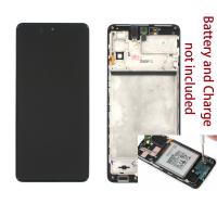 [b5624] TOUCH SCREEN DISPLAY PER SAMSUNG GALAXY M515 CON FRAME NERO SMONTATO