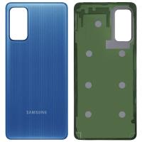 [b5636] COPRIBATTERIA BACK COVER PER SAMSUNG GALAXY M52 5G M526 BLU ORIGINALE