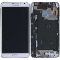 [b5712] TOUCH SCREEN DISPLAY PER SAMSUNG GALAXY NOTE 3 NEO N7505 RIGENERATO BIANCO