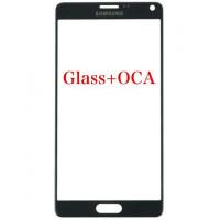 [b5785] VETRO GLASS + OCA PER SAMSUNG GALAXY NOTE 4 N910F NERO