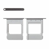 [b5827] CARRELLO SIM TRAY PER SAMSUNG GALAXY NOTE 5 N920F NERO