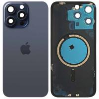 [a2650] SCOCCA CON FRAME PER APPLE IPHONE 15 PRO MAX BLU