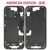 [a2777] MIDDLE FRAME + SIDE KEY PER APPLE IPHONE 15 SMONTATO GRADO A NERO US VERSION