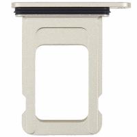 [a2814] CARRELLO SIM TRAY PER APPLE IPHONE 15 PLUS GIALLO