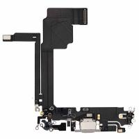 [a2848] FLAT DOCK CONNETTORE DI RICARICA PER APPLE IPHONE 15 PRO MAX BIANCO