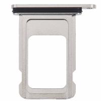 [a2868] CARRELLO SIM TRAY PER APPLE IPHONE 15 PRO MAX BIANCO