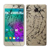 [r998] Samsung Galaxy A300 Smartphone 16Gb Used Glass And Back Cover Broken Google Account Active Display Ok Gold Bulk