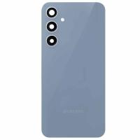 [b9828] BACK COVER ORIGINAL + VETRO FOTOCAMERA CAMERA GLASS PER SAMSUNG GALAXY S23 FE S711 BLU