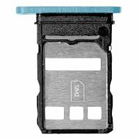 [f7028] CARRELLO SIM TRAY PER HUAWEI HONOR 90 5G REA-NX9 REA-AN00 BLU