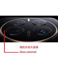 [f7036] VETRO FOTOCAMERA ESTERNO CAMERA GLASS PER HUAWEI MATE 50 PRO 4G DCO-LX9 NERO