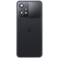 [e1566] BACK COVER + VETRO FOTOCAMERA PER ONE PLUS NORD CE 2 LITE 5G NERO