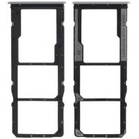 [t3375] CARRELLO SIM TRAY PER XIAOMI REDMI 10 5G 22041219G 22041219NY SILVER