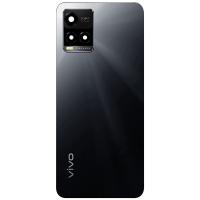 [y2651] BACK COVER + VETRO FOTOCAMERA PER VIVO Y33S V2109 ORIGINAL NERO