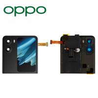 [y2691] DISPLAY LCD OUTER PER OPPO FIND N2 FLIP 5G CPH2437 + COVER NERO SERVICE PACK