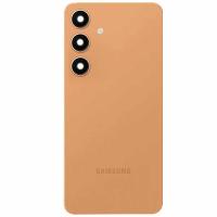 [b10137] BACK COVER + VETRO FOTOCAMERA PER SAMSUNG GALAXY S24 S921 ORANGE