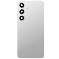 [b10141] BACK COVER + CAMERA GLASS PER SAMSUNG GALAXY S24 S921 GREY