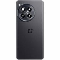 [e1660] BACK COVER + VETRO FOTOCAMERA PER ONE PLUS 12R CPH2609 NERO