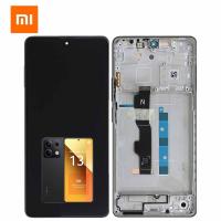 [t3667] TOUCH SCREEN DISPLAY PER XIAOMI REDMI NOTE 13 5G CON FRAME NERO SERVICE PACK