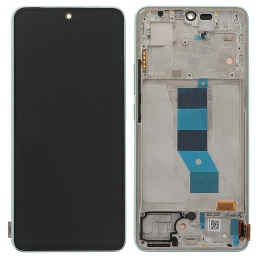 [t3687] TOUCH SCREEN DISPLAY PER XIAOMI REDMI NOTE 14 5G CON FRAME BLU SERVICE PACK