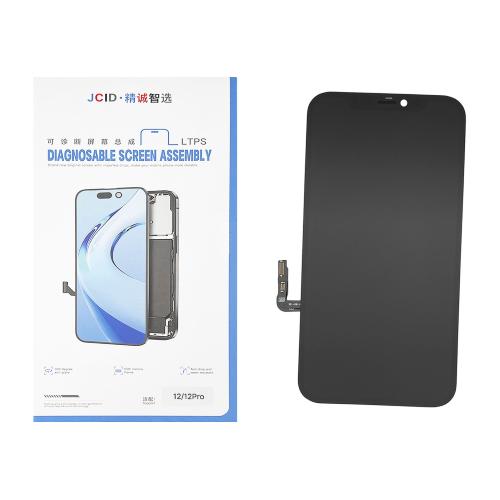 [a3350] TOUCH SCREEN DISPLAY PER APPLE IPHONE 12 / 12 PRO HARD OLED JCID AUTODIAGNOSTICABILE